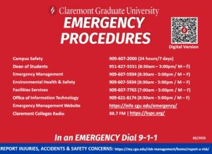 Image and link to CGU's Emergency Flip Chart